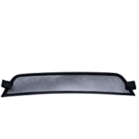 TiefTech Deflector de Viento para BMW Z4 E89 Descapotable (2009 en adelante) - Negro - con Velcro | Deflector de Viento…